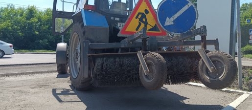 Щетка дорожная Услуги дорожной щетки на базе МТЗ взять в аренду, заказать, цены, услуги - Калачинск