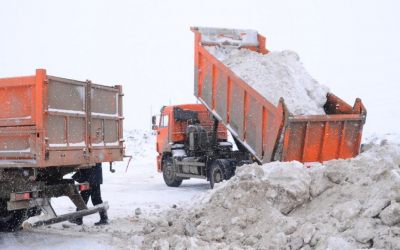 Уборка и вывоз снега спецтехникой - Омск, цены, предложения специалистов