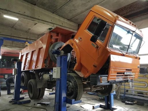 Ремонт самосвалов (кузов, ходовая, двигатель) стоимость ремонта и где отремонтировать - Омск