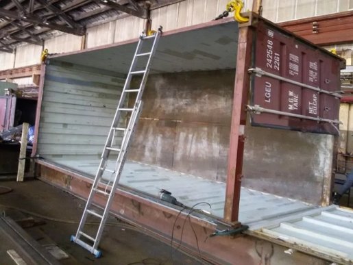 Ремонт сухогрузных и рефрижераторных контейнеров стоимость ремонта и где отремонтировать - Омск