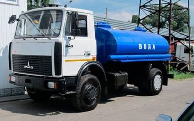 Чистая питьевая вода автоцистерной (водовозом) 4 куб. м. - Омск, цены, предложения специалистов