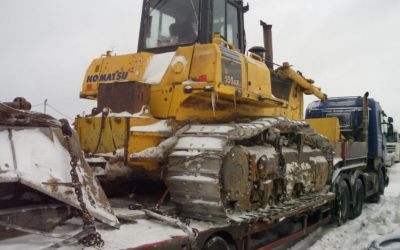 Транспортировка бульдозера Komatsu 30 тонн - Омск, цены, предложения специалистов