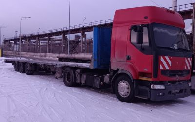 Перевозка спецтехники площадками и тралами до 20 тонн - Омск, заказать или взять в аренду