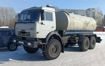 Цистерна-водовоз на базе Камаз - Омск, заказать или взять в аренду