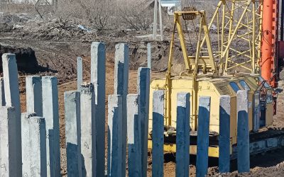 Забивка бетонных свай, услуги сваебоя - Омск, цены, предложения специалистов