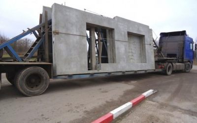 Перевозка бетонных панелей и плит - панелевозы - Омск, цены, предложения специалистов